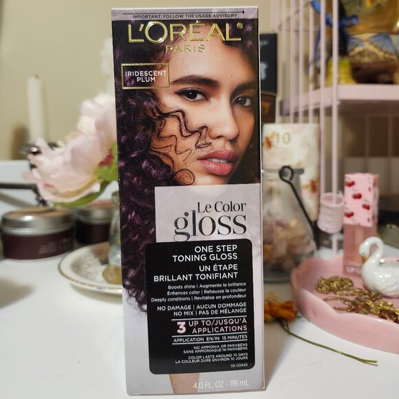 Semi Permanent Violet Purple Hair Gloss Brand New In Box - Picture 1 of 5